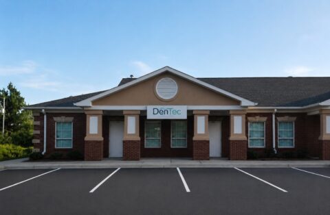The DenTec Laboratory building in Matthews, North Carolina